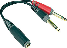 Klotz AYS-5 - Y adapter cable, JACK-JACK, 0,2 m