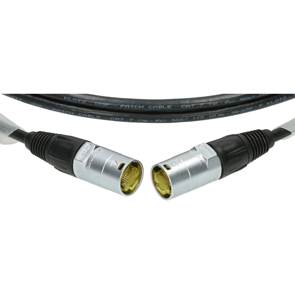 Klotz CP6EE1P0250 - CAT6 mobil kábel, 2,5 m - 2. kép
