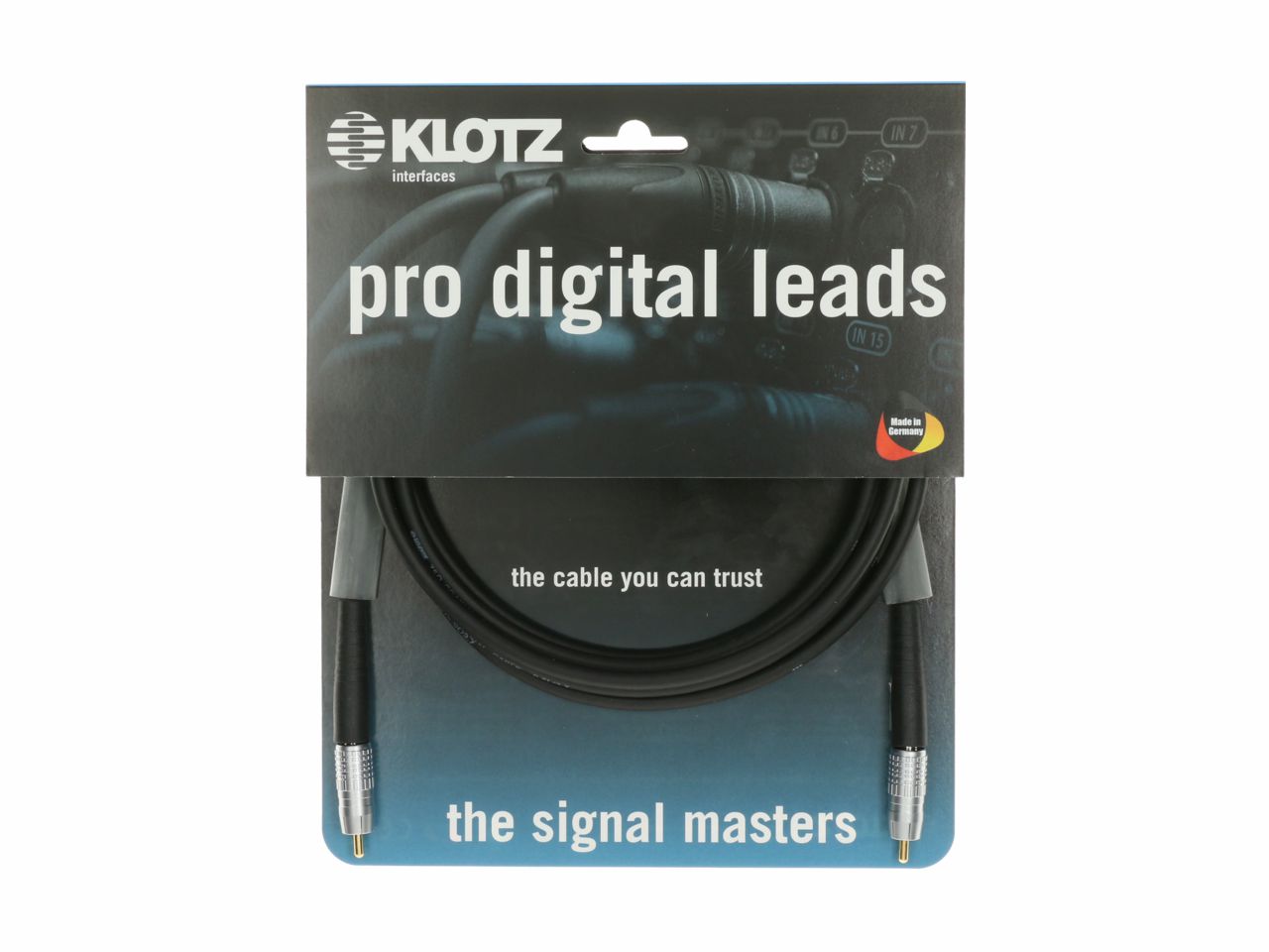 Klotz D7-SPDIF-00.3 - S/PDIF kábel, 0,3 m - 3. kép