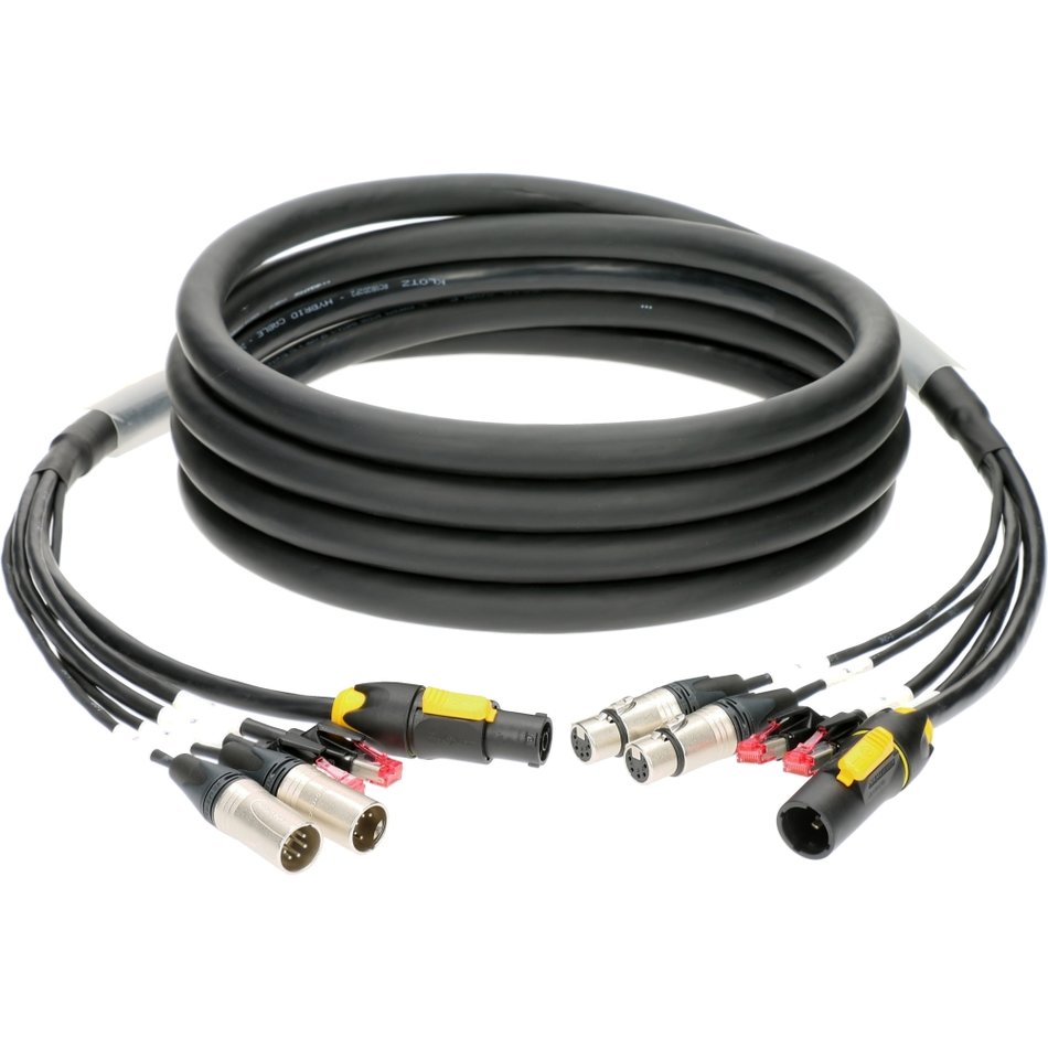 Klotz H1W55CT090 - Hybrid cable, 90 m