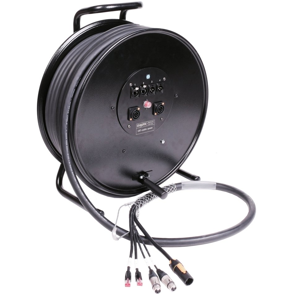 Klotz H3W33CT064 - Hybrid cable, 64 m