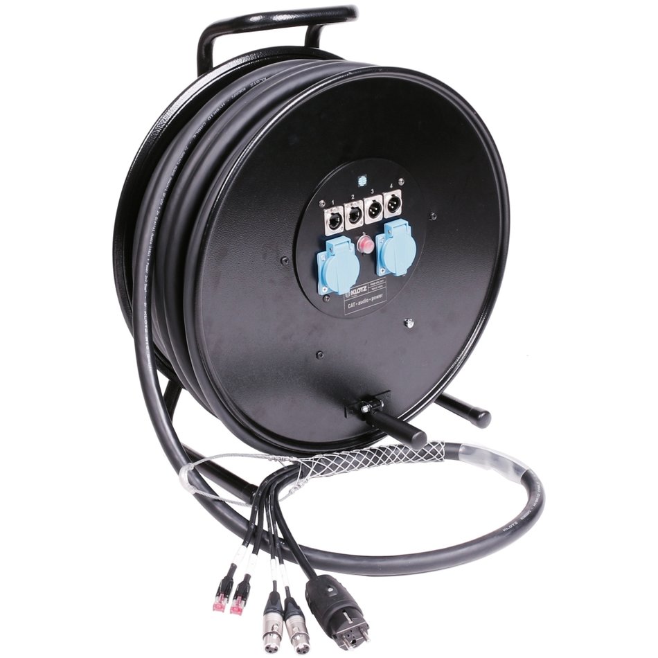 Klotz H3W33CX064 - Hybrid cable, 64 m