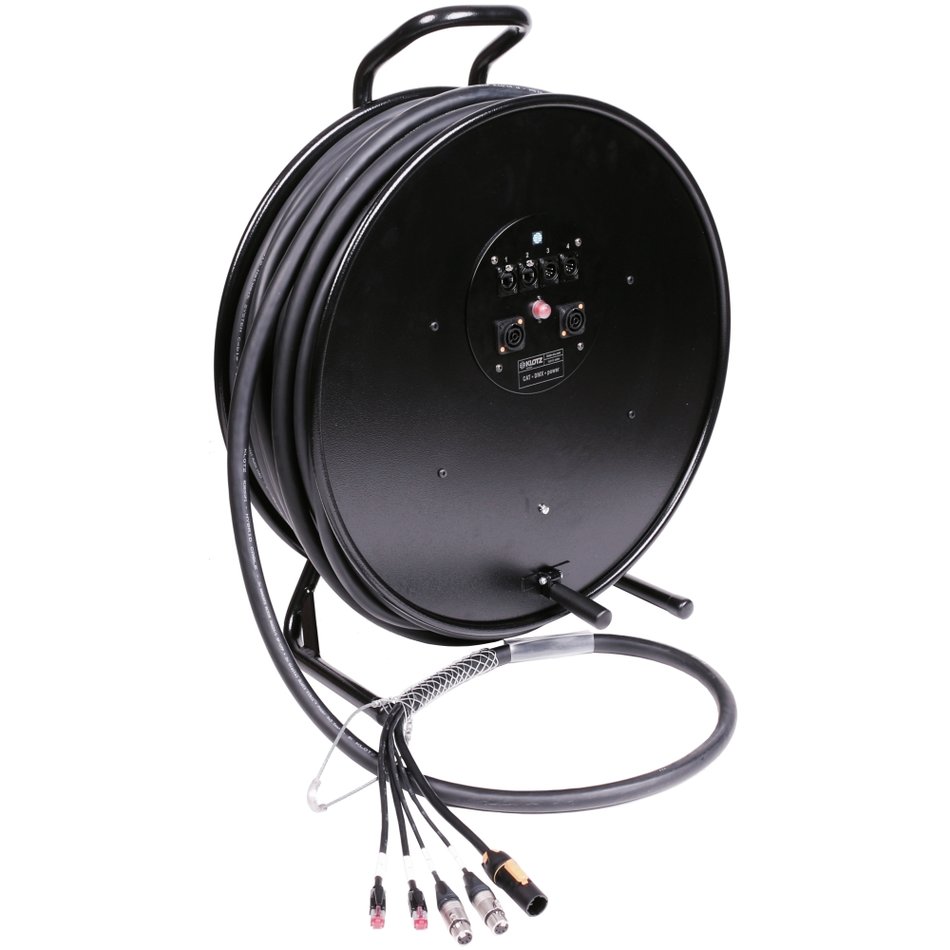 Klotz H3W55CT050 - Hybrid cable, 50 m