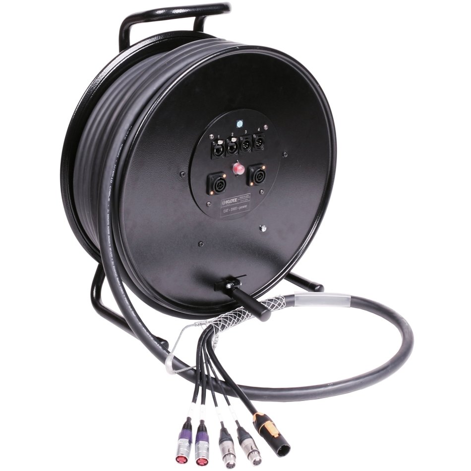 Klotz H3W55ET050 - Hybrid cable, 50 m