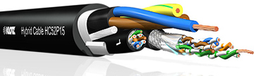 Klotz HC51P15 - CAT5-Power hibrid mobil kábel