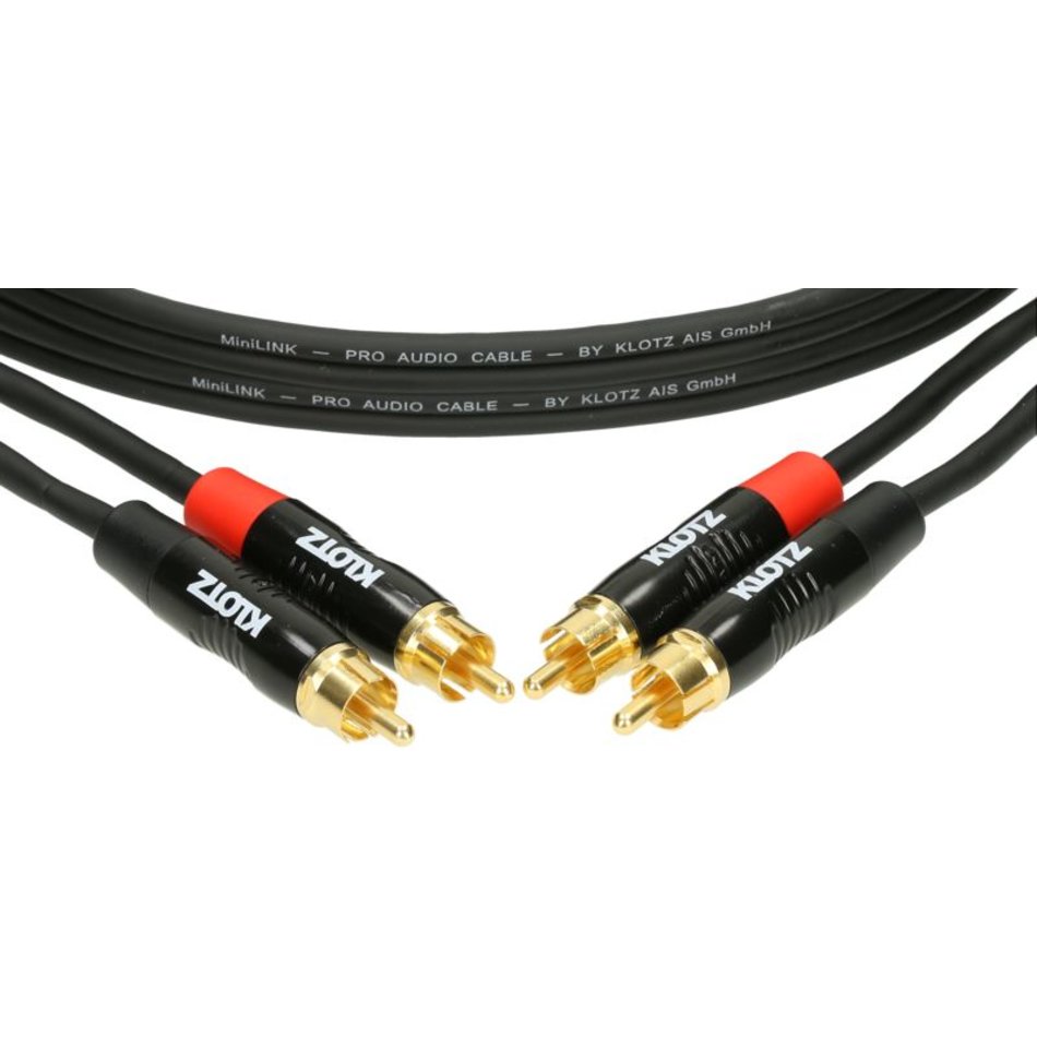 Klotz KT-CC600 - RCA-RCA dupla kábel, 6 m - 2. kép