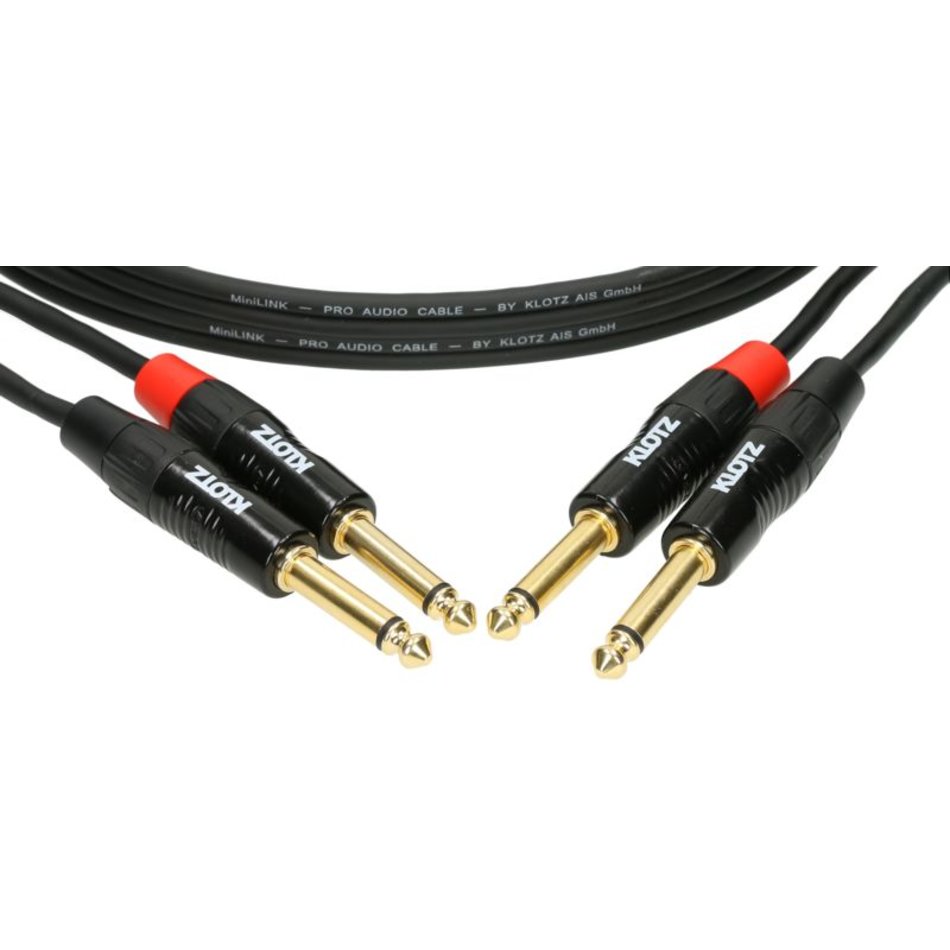 Klotz KT-JJ150 - JACK-JACK dupla kábel, 2 m - 2. kép
