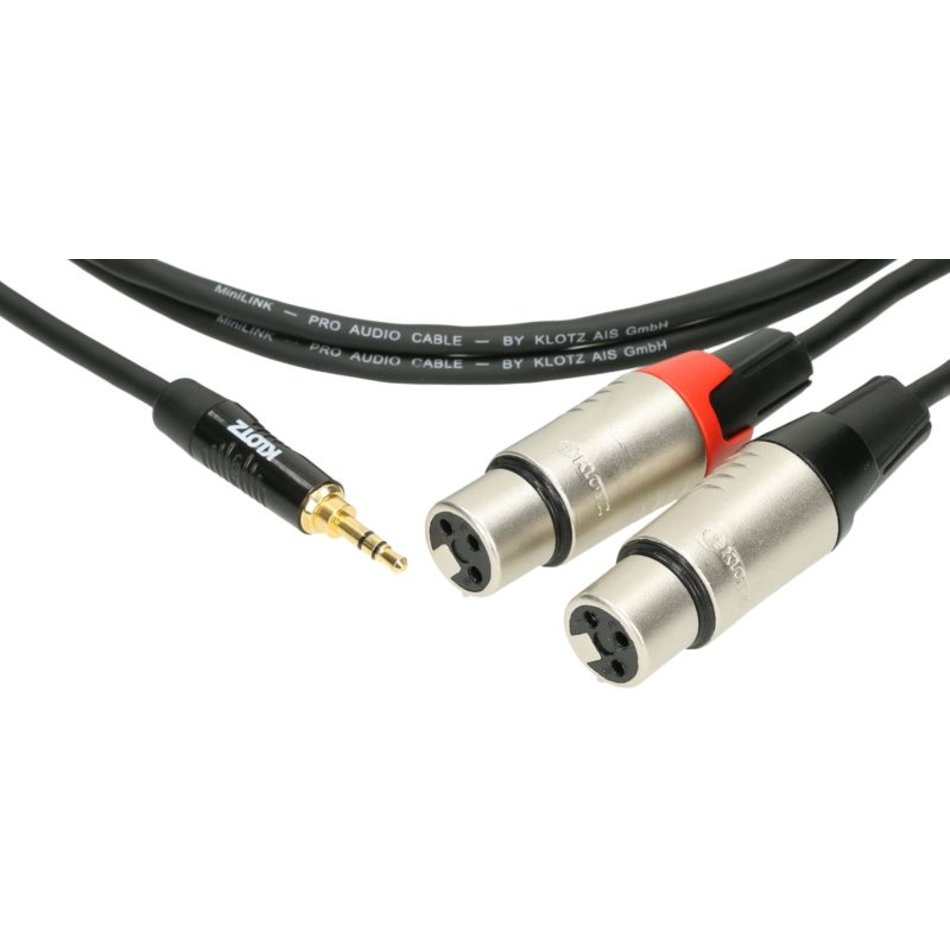 Klotz KY8-300 - Y kábel, JACK-XLR, 3 m - 2. kép