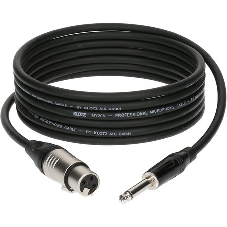Klotz M1FP1K1000 - XLR-JACK kábel, 10 m - 2. kép