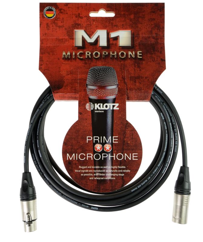Klotz M1K1FM2000 - microphone cable, 20 m