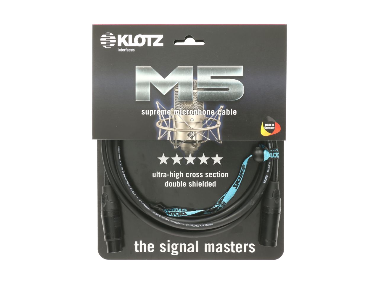 Klotz M5KBFM300 - mikrofonkábel, 30 m - 2. kép