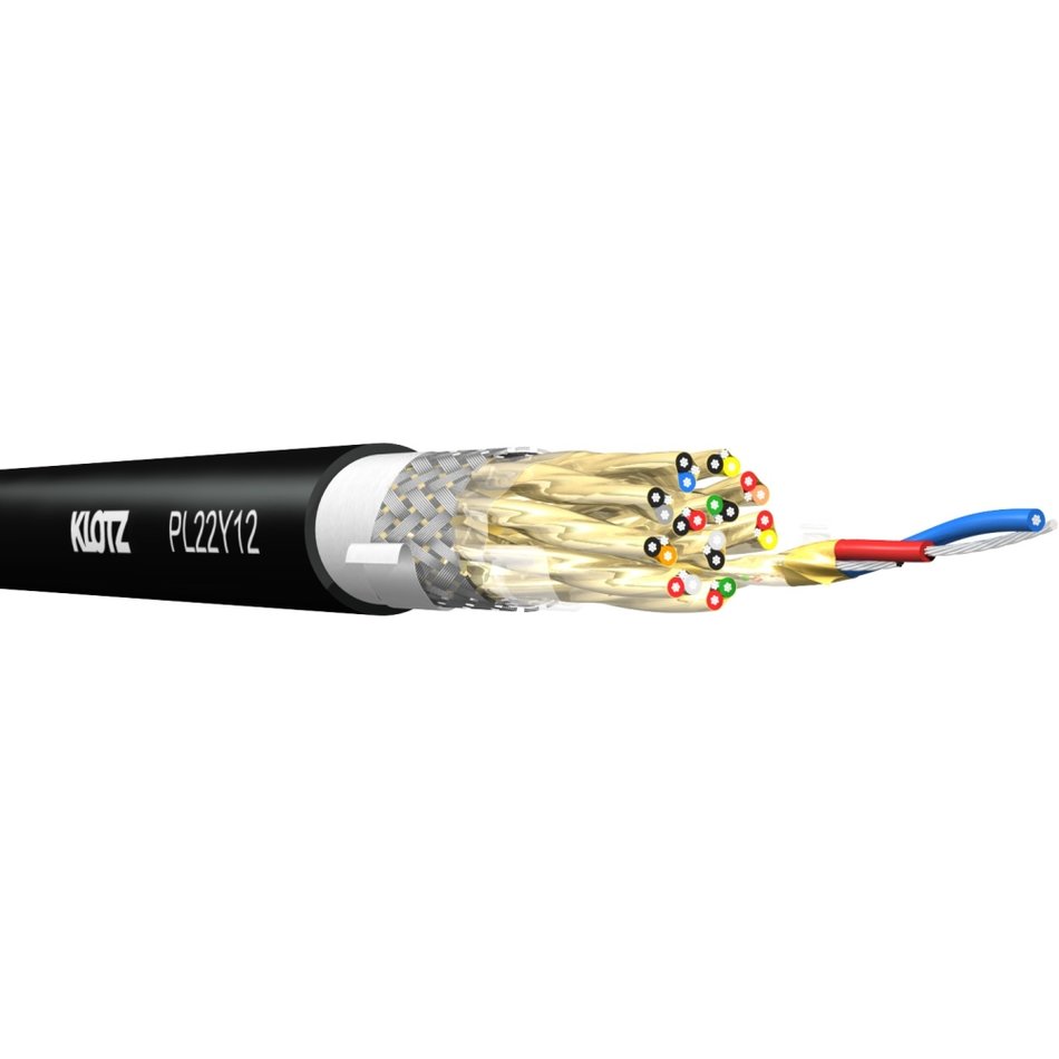 Klotz PL22Y48 - PolyLIVE 48x2x0,22 mm mobil csoportkábel, a gyári kiszereléstől eltérő hosszban