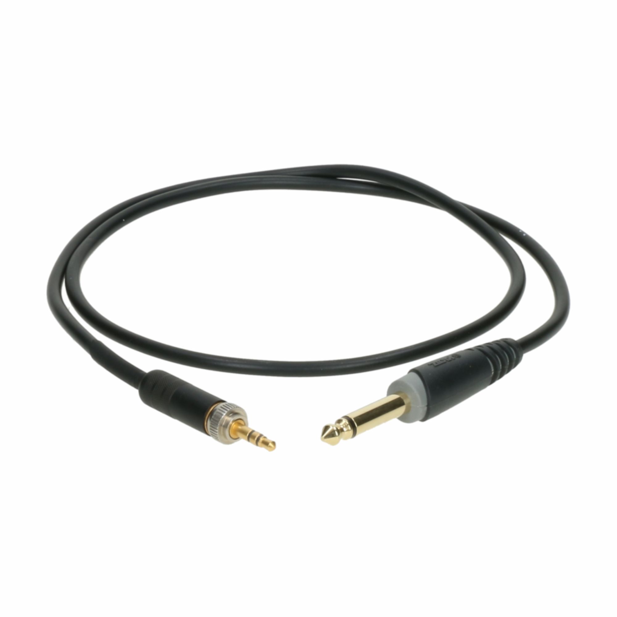 Klotz SEW-CI1 - premium instrument cable Sennheise zsebadókhoz, 3-pin menetes mini jack - mono 6,35 jack, gold-plated