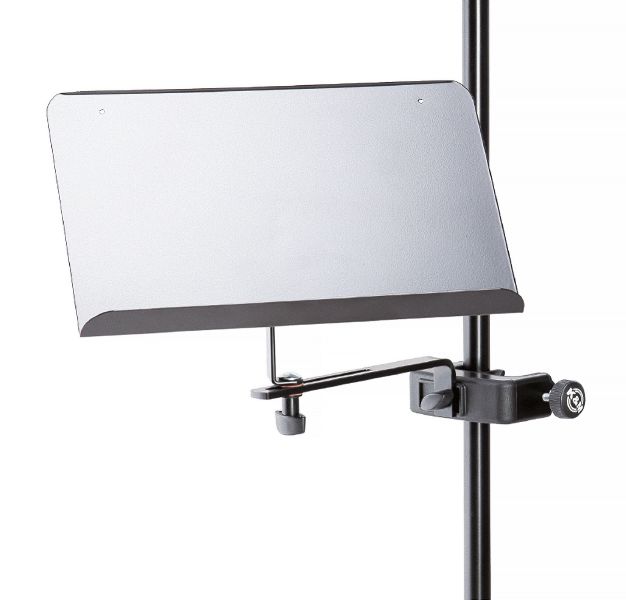 König & Meyer 11510 - music stand, on stand, asztalra mountable max. 48 mm vastag anyagra csatlakoztatható