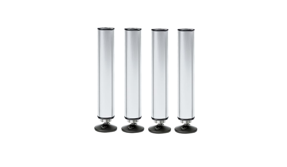 König & Meyer 11993 - karmesteri pódium foot 4 pcs 50 x 382 mm, aluminium