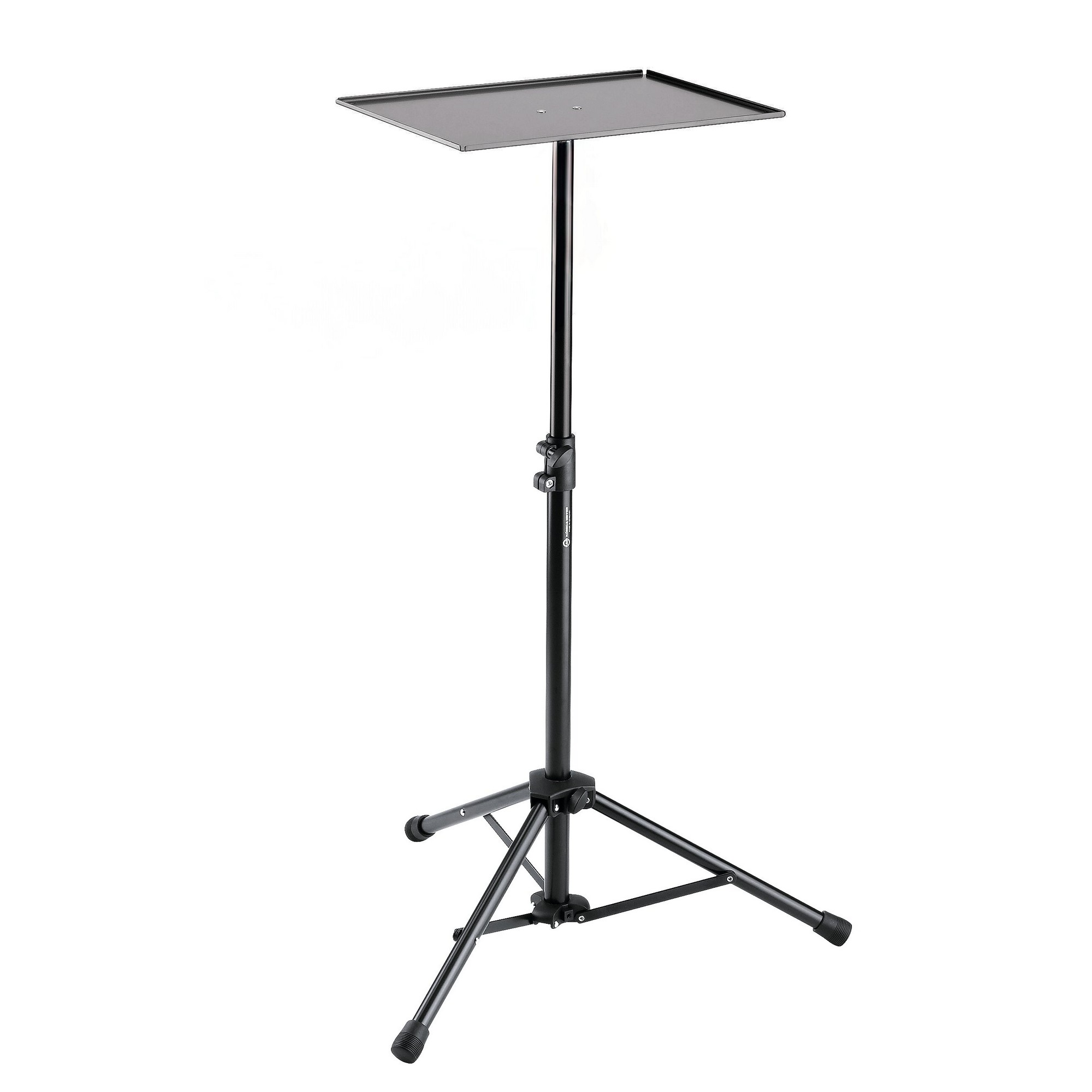 König & Meyer 12151 - laptop stand folding, 400 x 290 mm tálcával, black