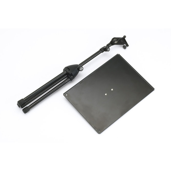 König & Meyer 12155 - laptop állvány összecsukható, stabil, fekete - 2. kép