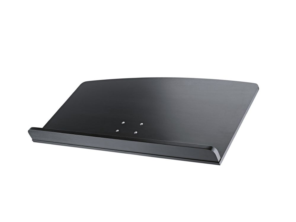 König & Meyer 12333 - karmesteri "Orchestra" kottaállvány pult, 800 x 400 mm, fekete bükk, a 12330 és a 12331 alapegységekhez