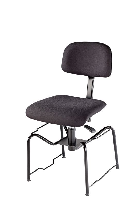 König & Meyer 13440 - zenekari chair / bench "Orchestra" flame-retardant, légrugóval, black.