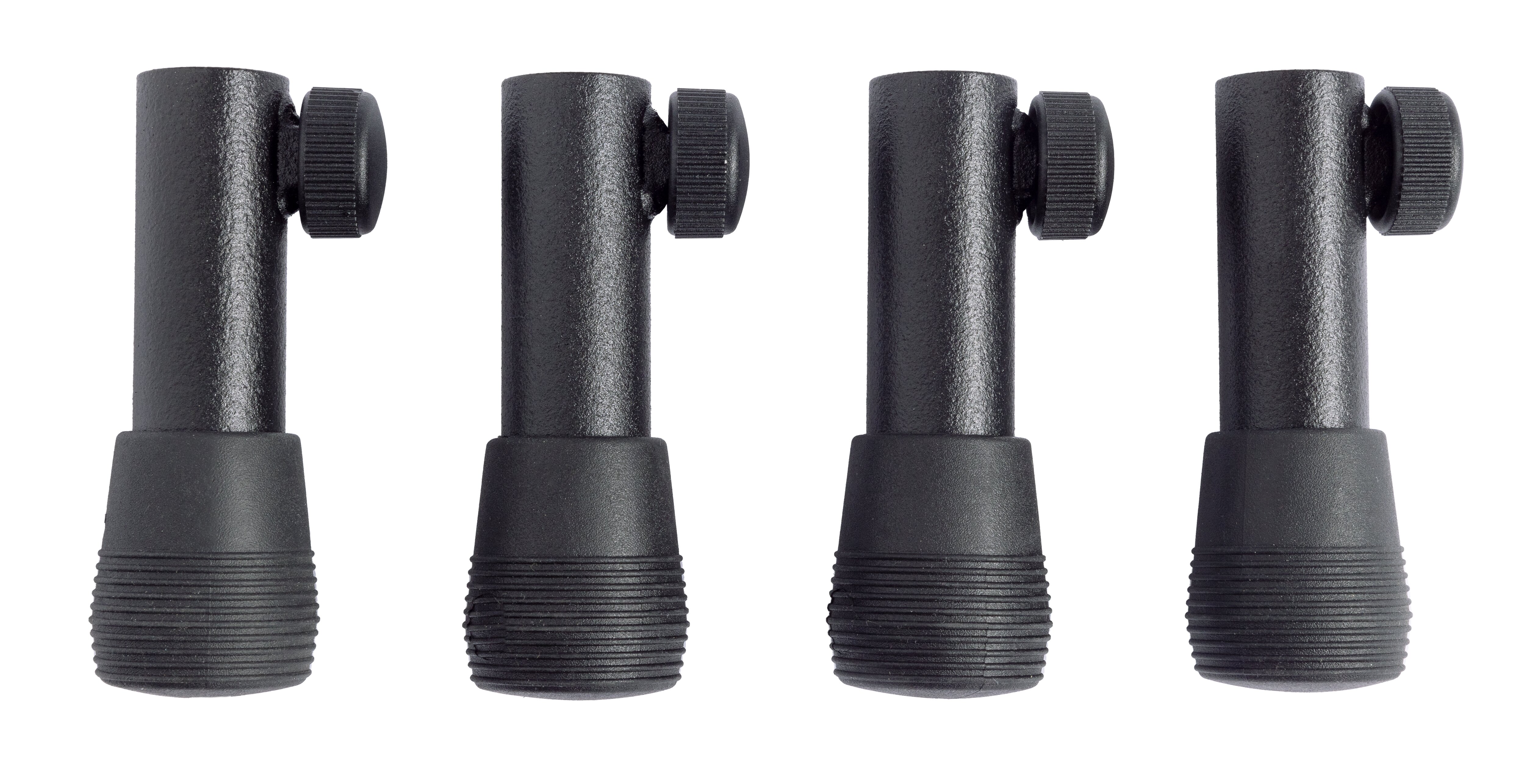 König & Meyer 13493 - zenekari székláb extension - 4 x 40 mm, K&M 13420, 13430 and 13440 székekhez, black