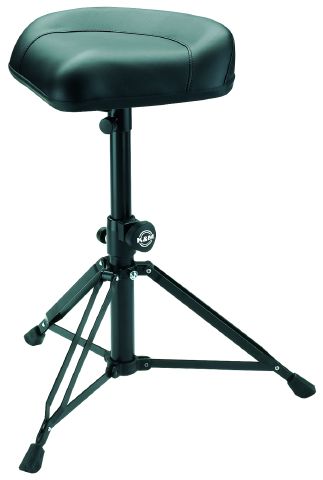 König & Meyer 14055 - Nick drum throne biciklinyereg formájú, synthetic leather borítású, black