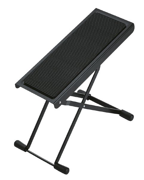 König & Meyer 14670 - guitar zsámoly 6 pozícióba adjustable, rubber felső résszel, black