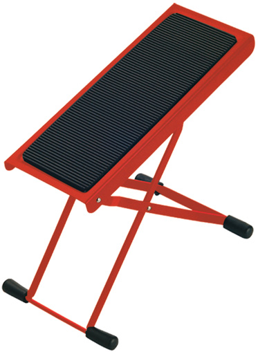 König & Meyer 14670 - guitar zsámoly 6 pozícióba adjustable, rubber felső résszel, red