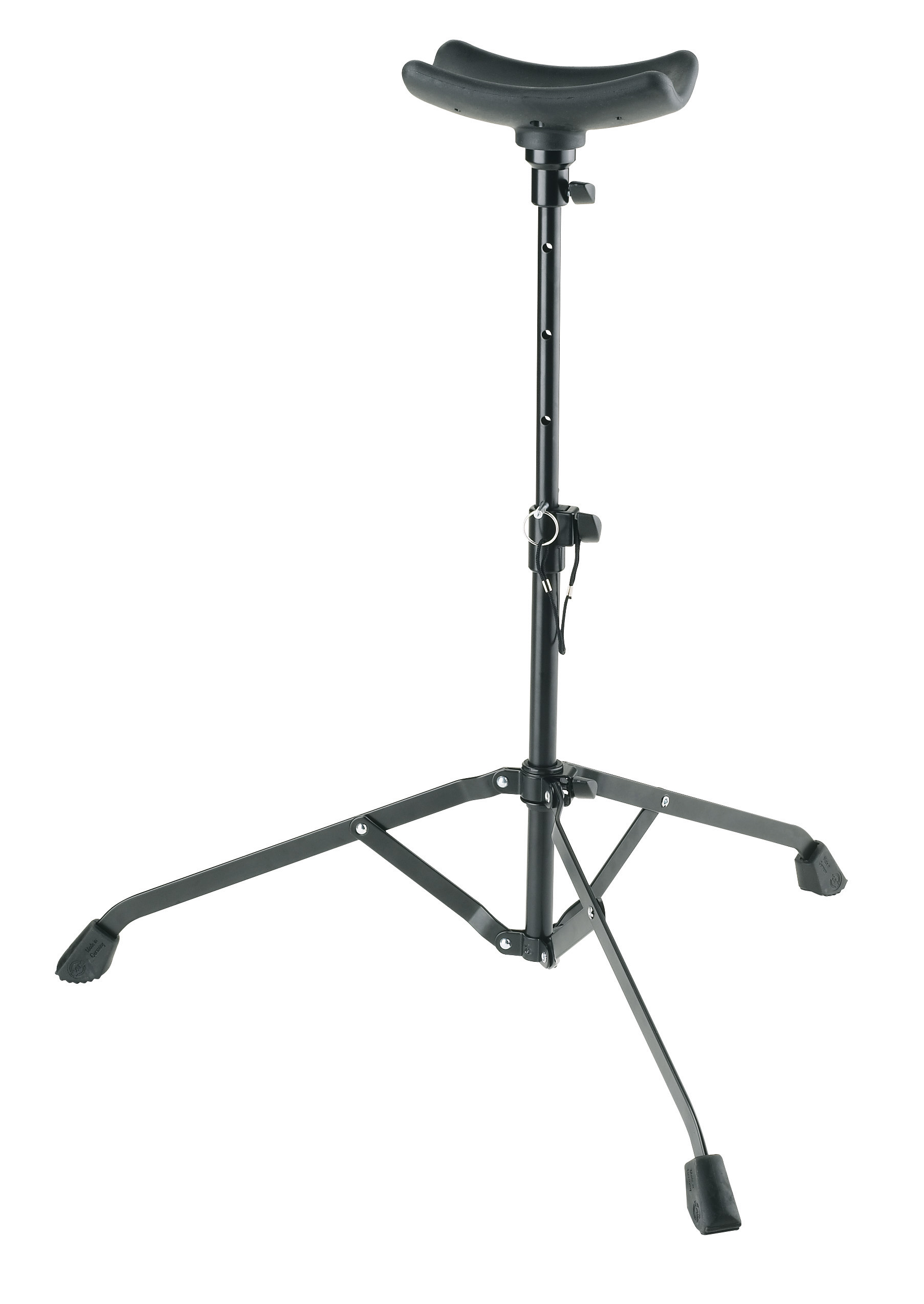 König & Meyer 14950 - tubaállvány folding, nagy lábbal, black
