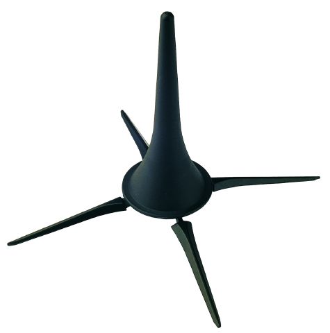 König & Meyer 15222 - klarinétállvány 4 lábú, folding, black