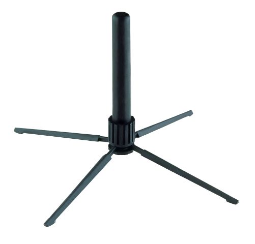 König & Meyer 15232 - fuvolaállvány lightweight, 4 lábú alappal, plastic tartóelemmel