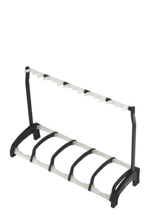 König & Meyer 17515 - Guardian 5 guitar stand 5 for guitar, átlátszó tartóelemekkel