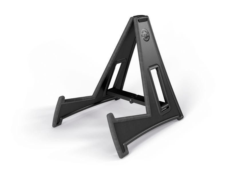 König & Meyer 17595 - hegedű- ukuleleállvány kisméretű hangszerekhez, easily kezelhető, folding, black