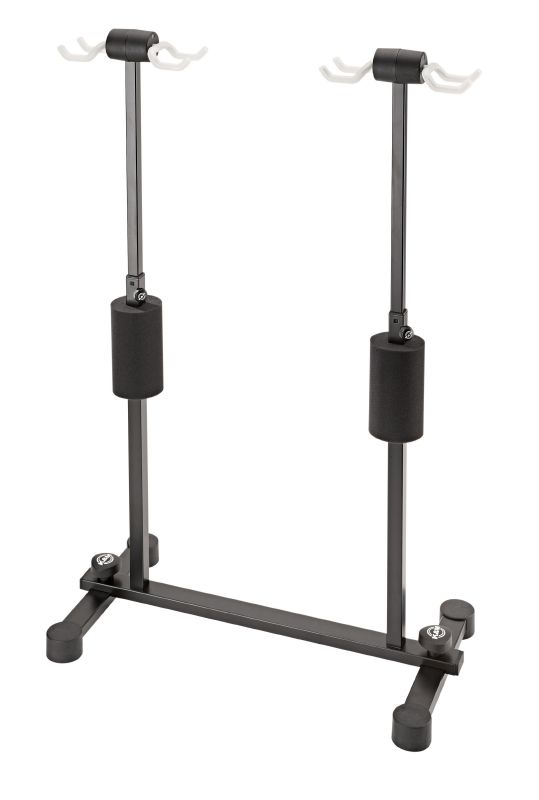 König & Meyer 17605 - Roadie gitárállvány 4 gitárhoz, átlátszó támaszokkal