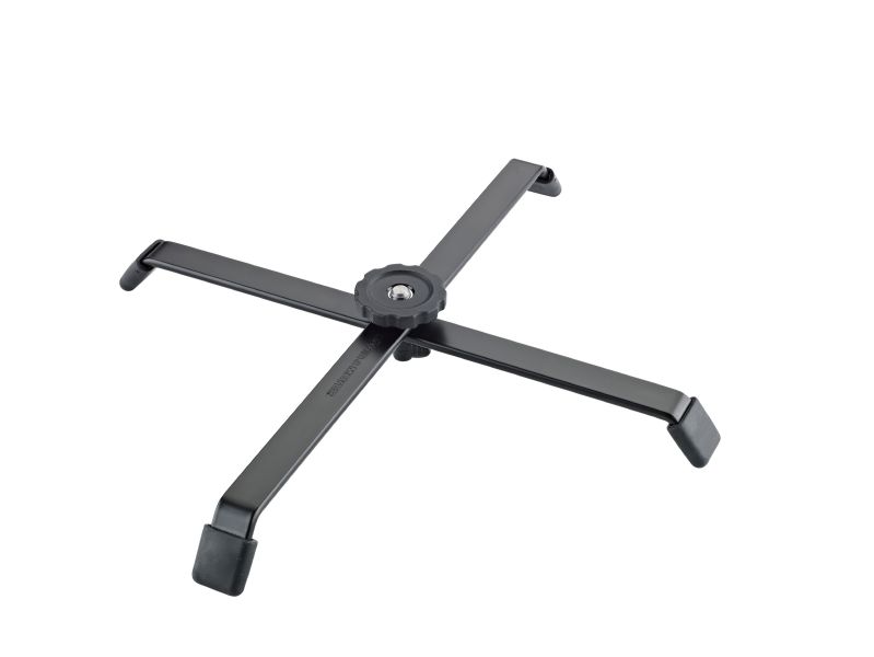 König & Meyer 17725 - light fixture base folding base stage for light fixtures, M10 anyával