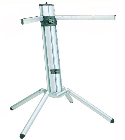 König & Meyer 18840 - Baby Spider Pro keyboard stand aluminium, bővíthető, anodised silver