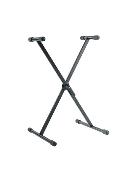 König & Meyer 18930 - keyboard stand X-type, steel, 350 mm tartókarral, black