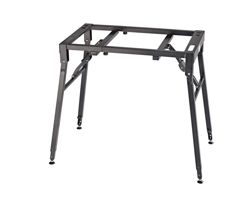 König & Meyer 18950 - keyboard stand (asztal) digital zongorához, lábanként adjustable magassággal, teherbírása max. 80 kg, black