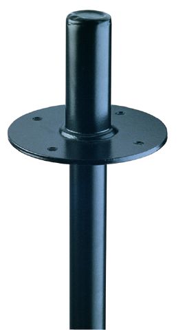 König & Meyer 19665 - hangfalhüvely 25 mm átmérőjű állványhoz, fekete acél