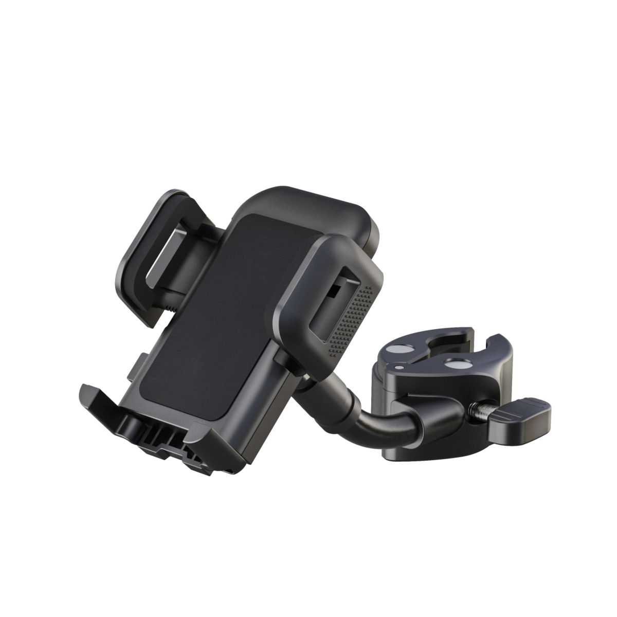 König & Meyer 19761 - universal okostelefon holder / bracket stand oszlopára mountable, black