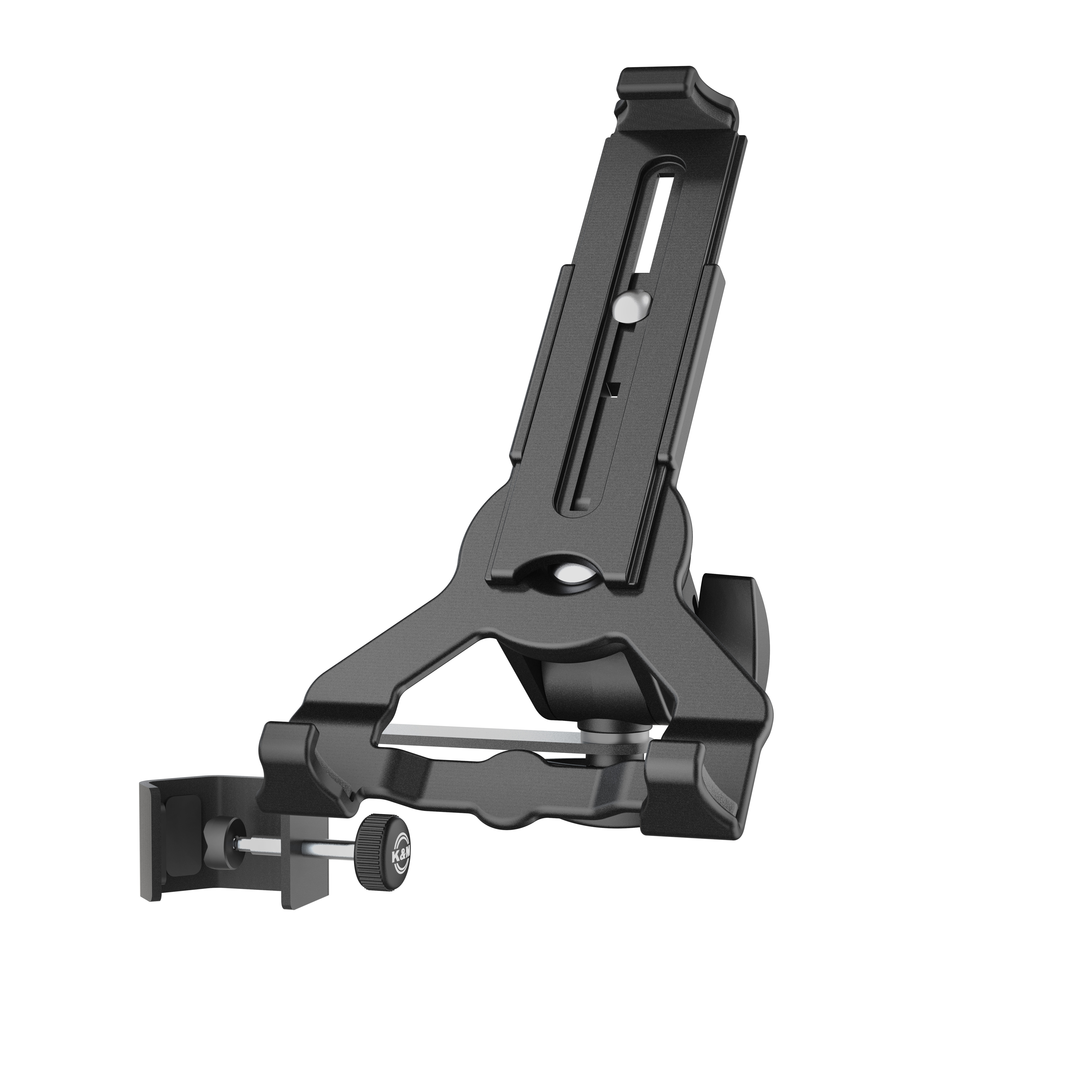 König & Meyer 19765 - universal tablet PC holder / bracket "Biobased" stand oszlopára mountable, black