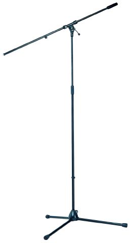König & Meyer 21021 - overhead microphone stand dobokhoz studóba, színpadra, black