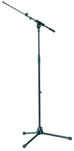 König & Meyer 210/8 - microphone stand 2-piece with boom arm, black