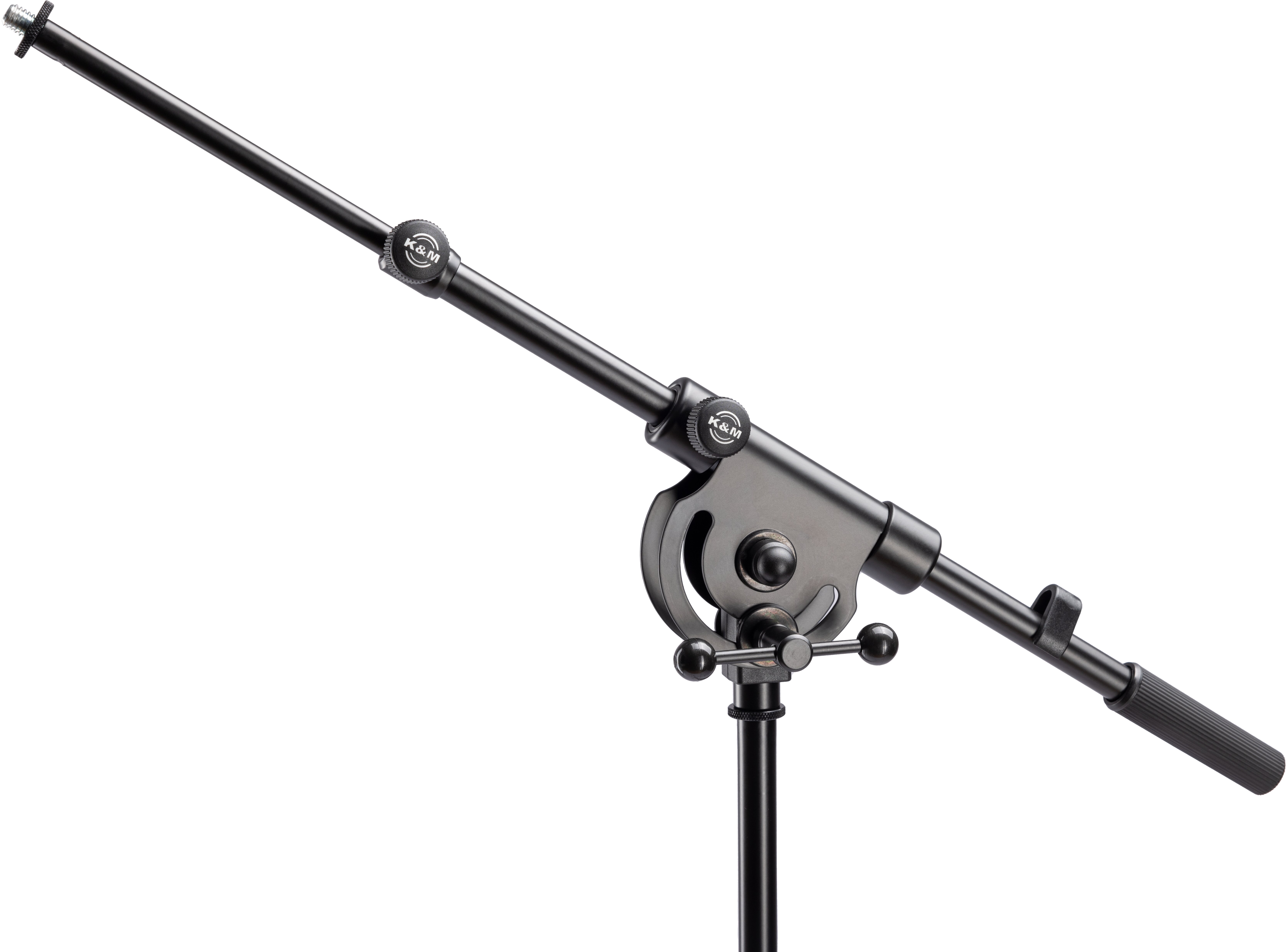 König & Meyer 21150 - boom arm 2-piece, forgócsuklós tartóval, XL size, black
