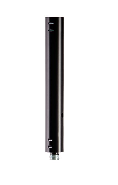 König & Meyer 21329 - állványrúd (szatellit) - M20 / M20 mm-es végekkel, 250 mm hosszú, fekete