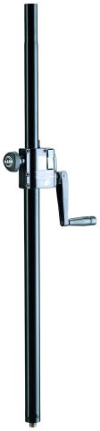König & Meyer 21339 - stand pole (szatellit) - M20 / 35 mm végekkel, hossza hajtókarral 940-1505 mm-ig adjustable, black
