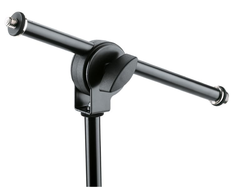 König & Meyer 21431 - boom arm mini (290 mm long), egyrészes, black