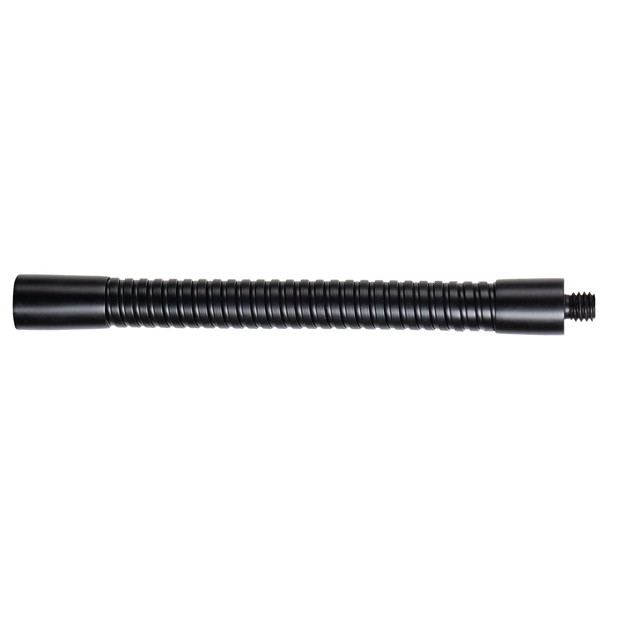 König & Meyer 22260 - gooseneck (GOOSENECK) 3/8'' external-internal menettel, 15x150 mm, black