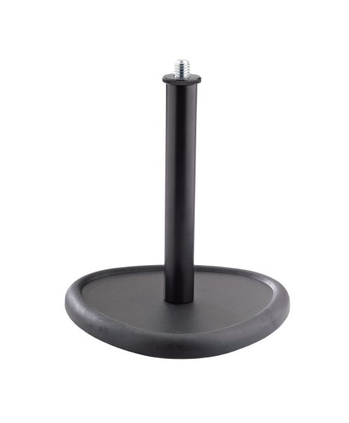 König & Meyer 23230 - microphone stand, desktop, háromszög formájú (triobular) base, black