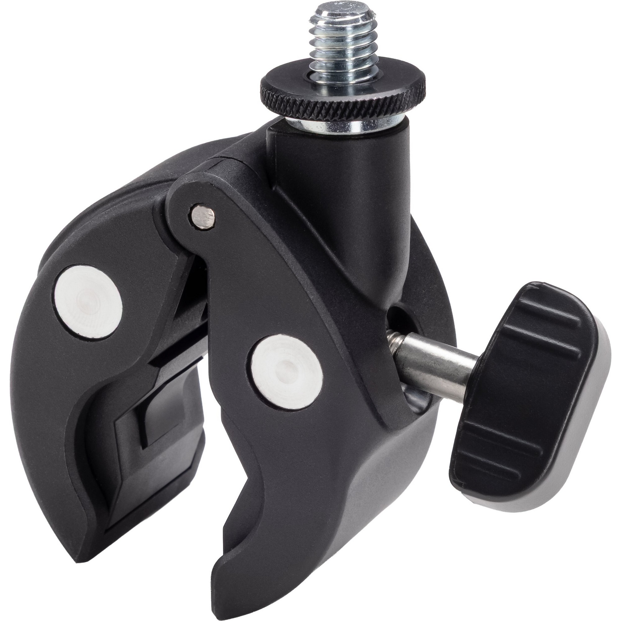 König & Meyer 23690 - satu 3/8'' with screw, 10–30 mm diameter csövekhez, black