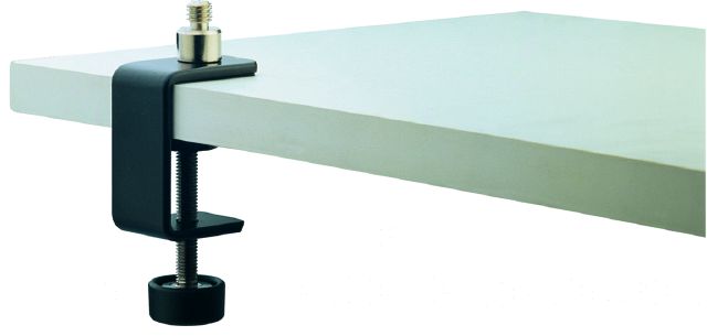 König & Meyer 237 - desktop satu 3/8'' with screw, gégecsőhöz, black